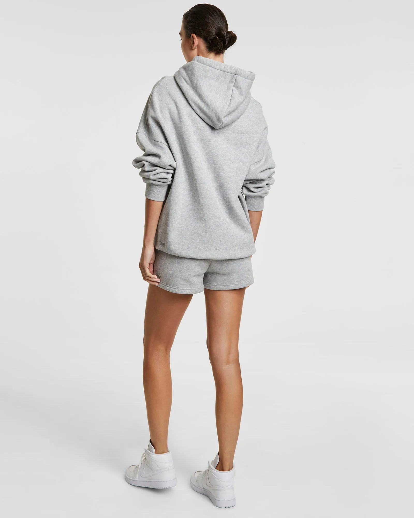 3 X 4 OH G HOODIE GREY MARL