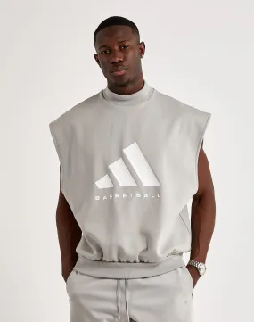 Adidas Basketball Sleeveless Sweatshirt