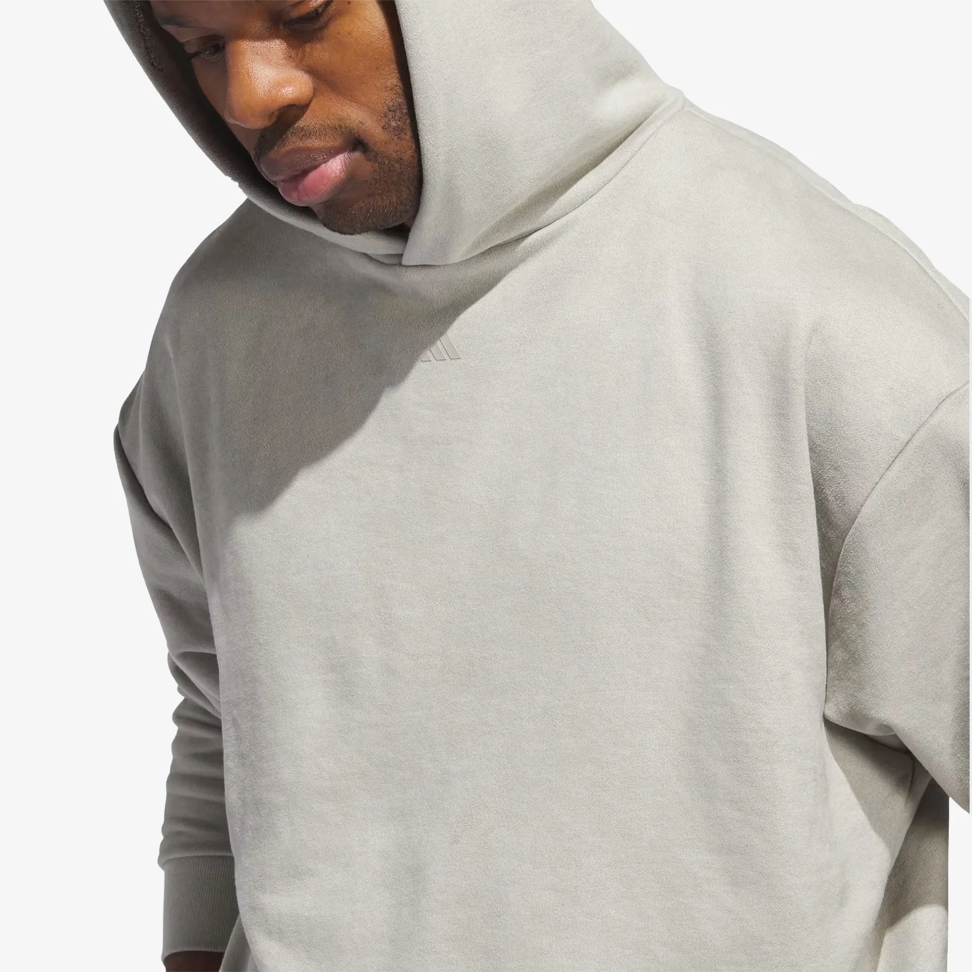 Adidas Originals | BASKETBALL SUEDED HOODIE  { SESAME