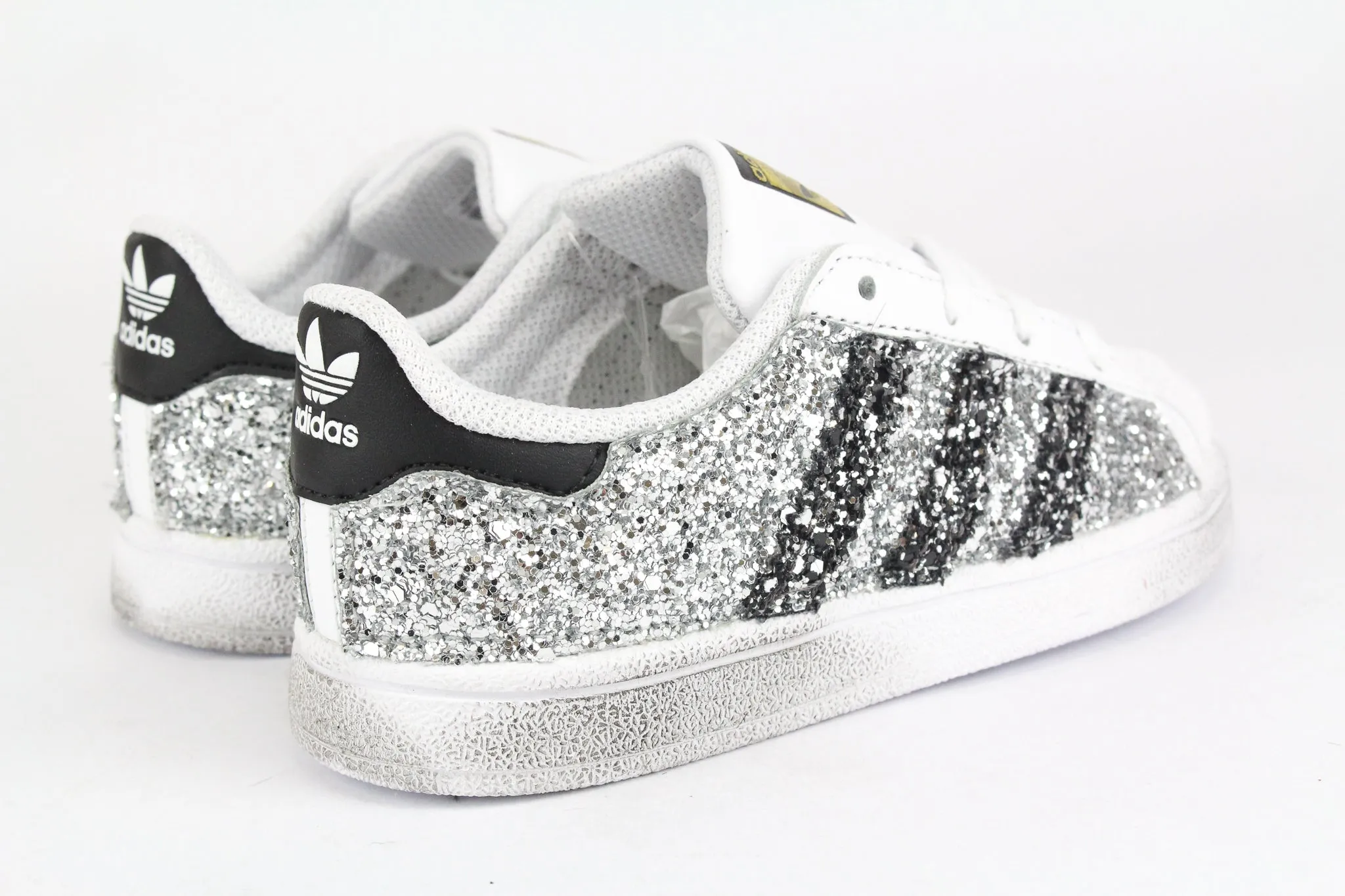 Adidas Superstar J Total Glitter