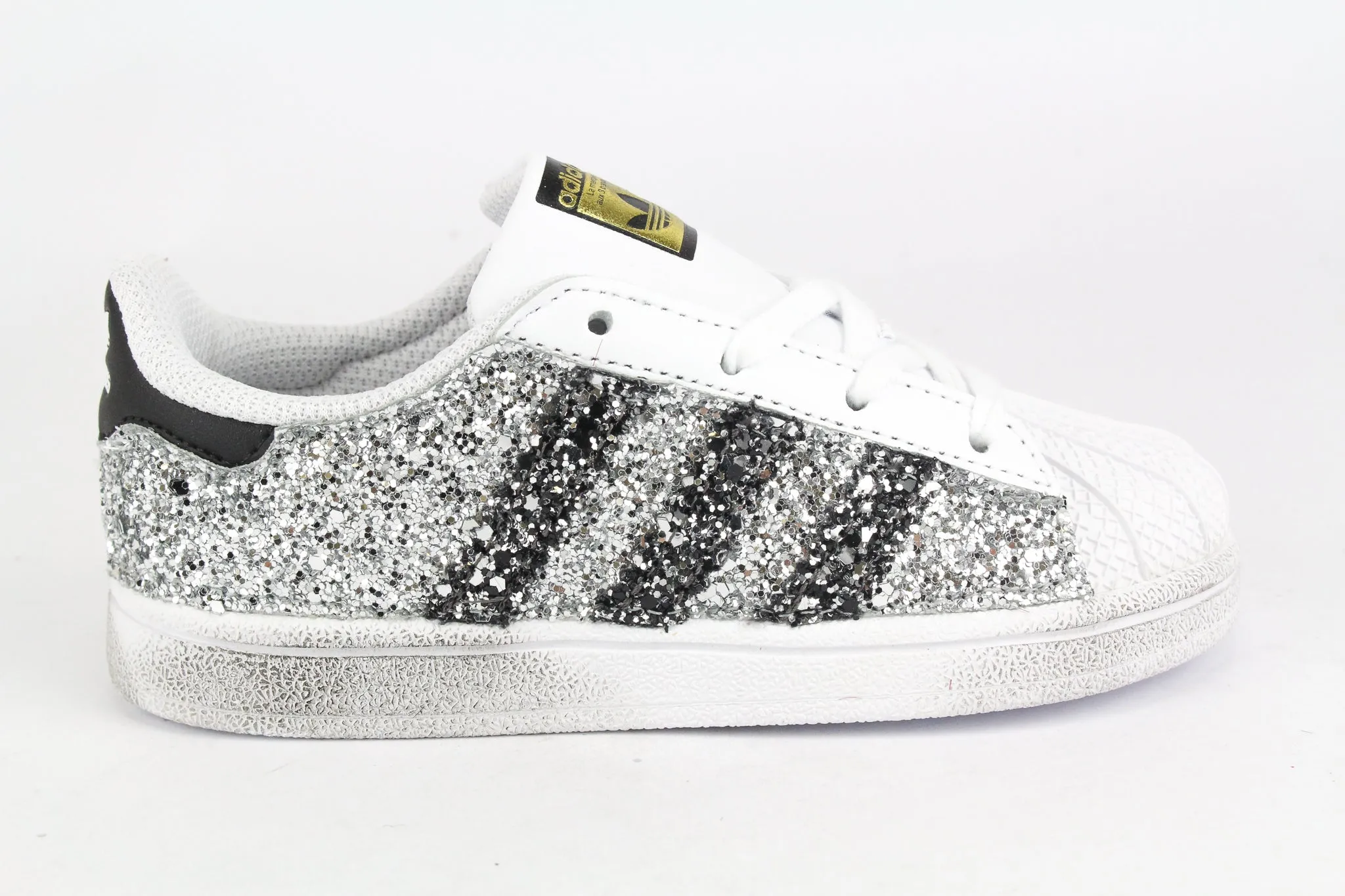 Adidas Superstar J Total Glitter