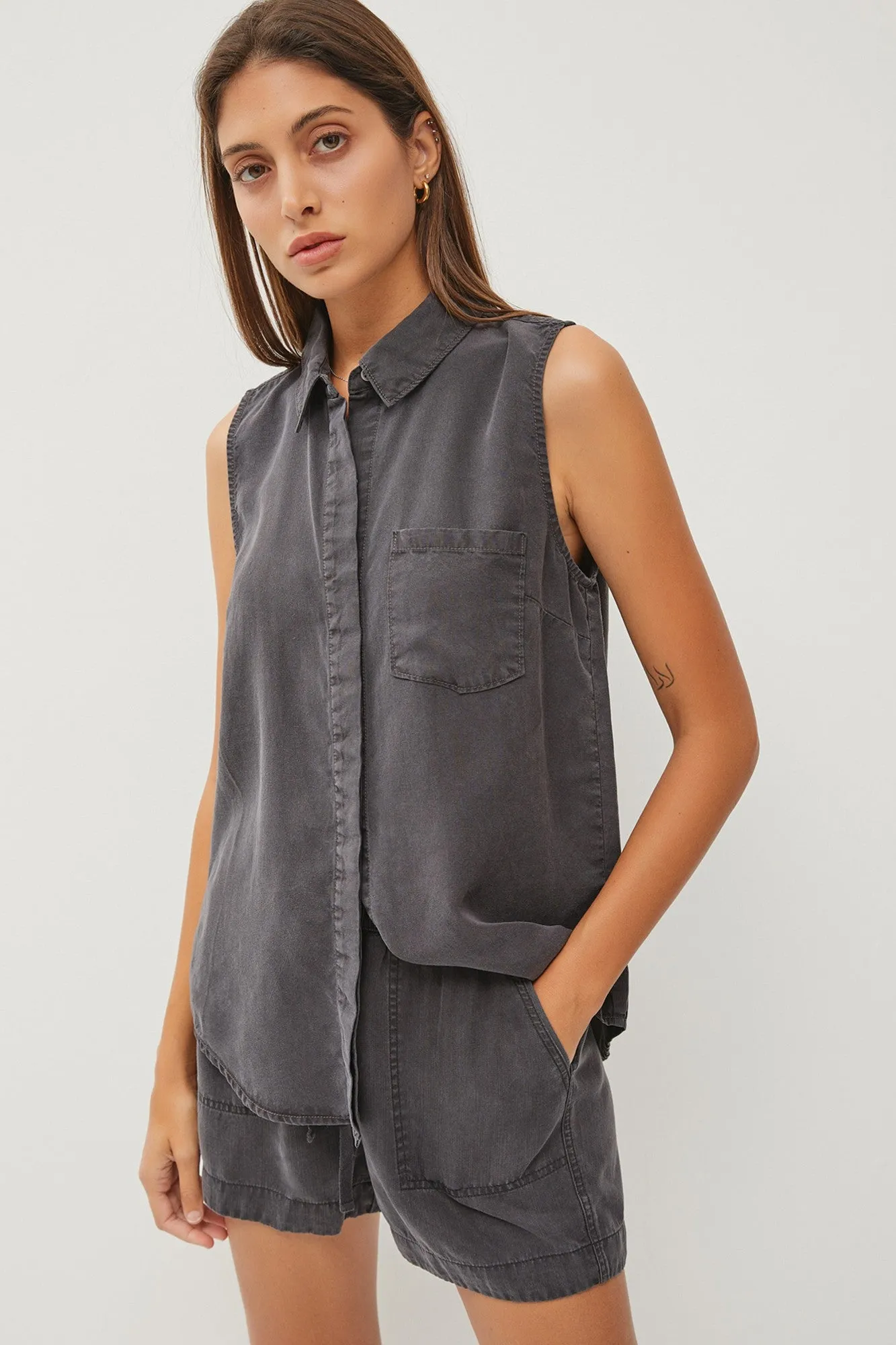 Amara Button Down