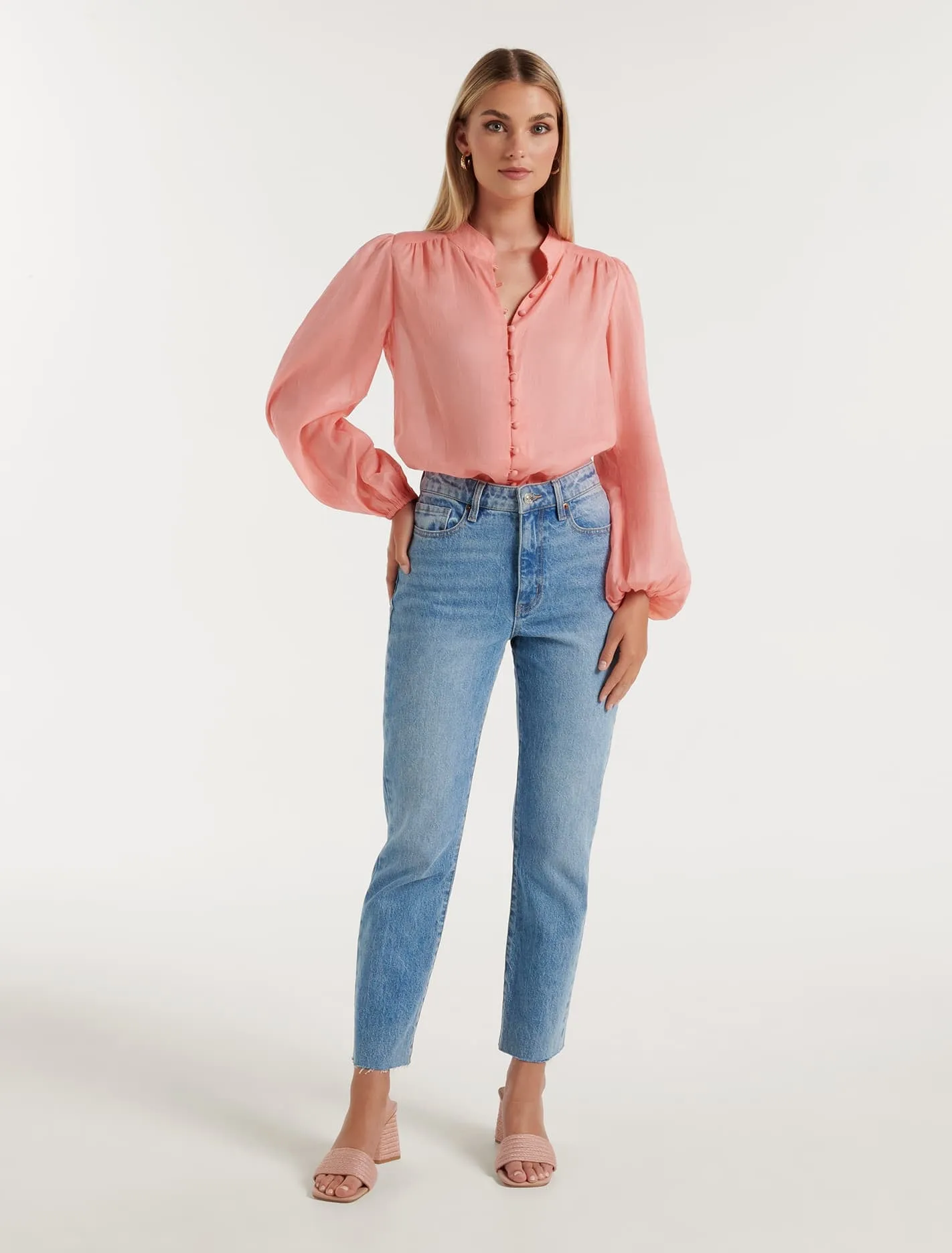 Amelia Button Down Blouse