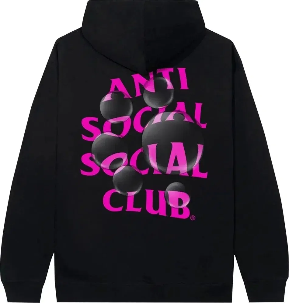 Anti Social Social Club Bubblegum Hoodie Black