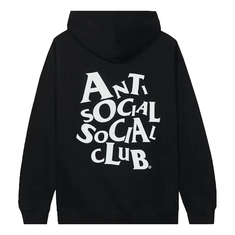 ANTISOCIALSOCIALCLUB COMPLICATED BLACK HOODIE-BLACK