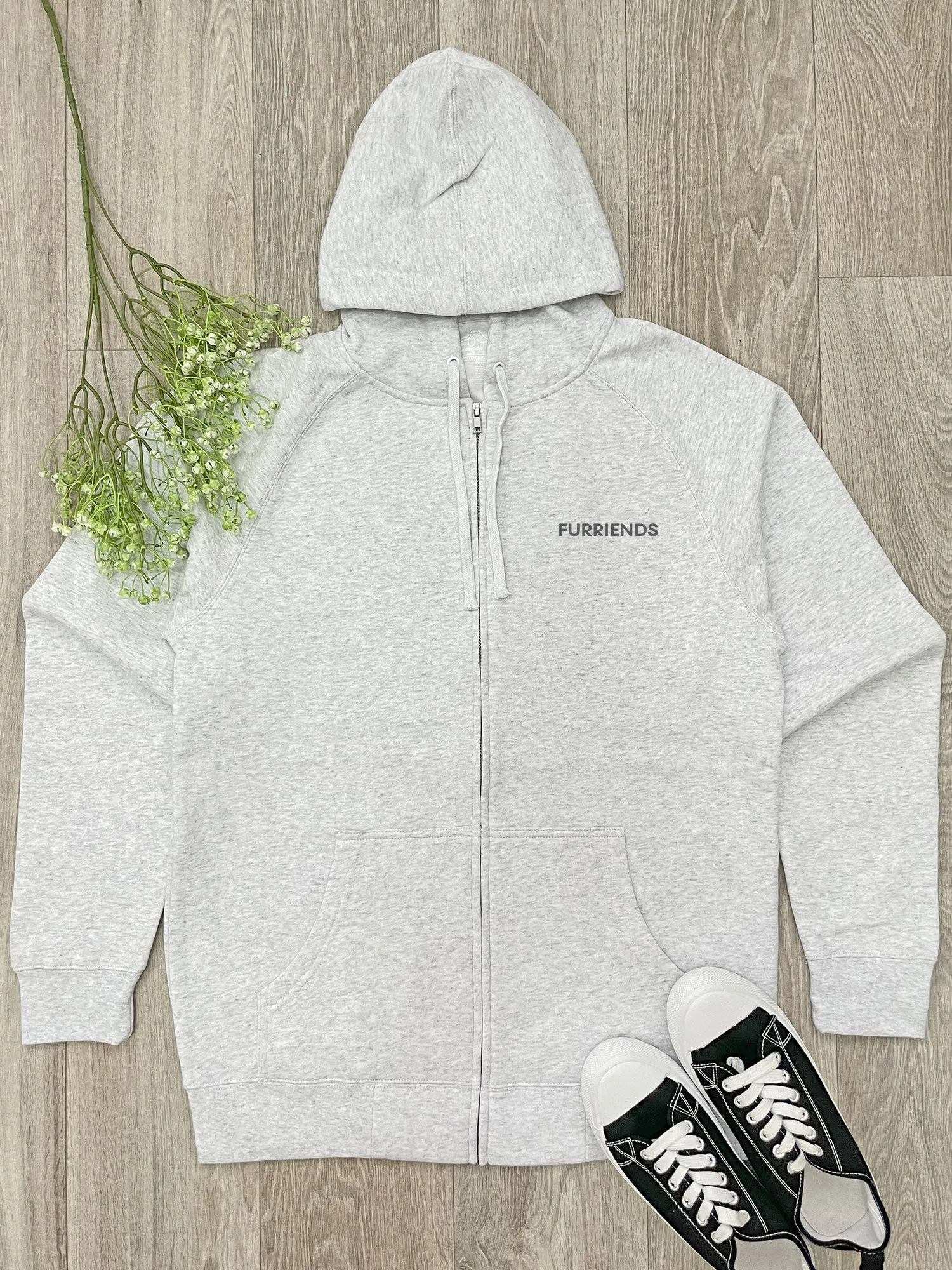 Are You Kitten Me? Zip Front Hoodie