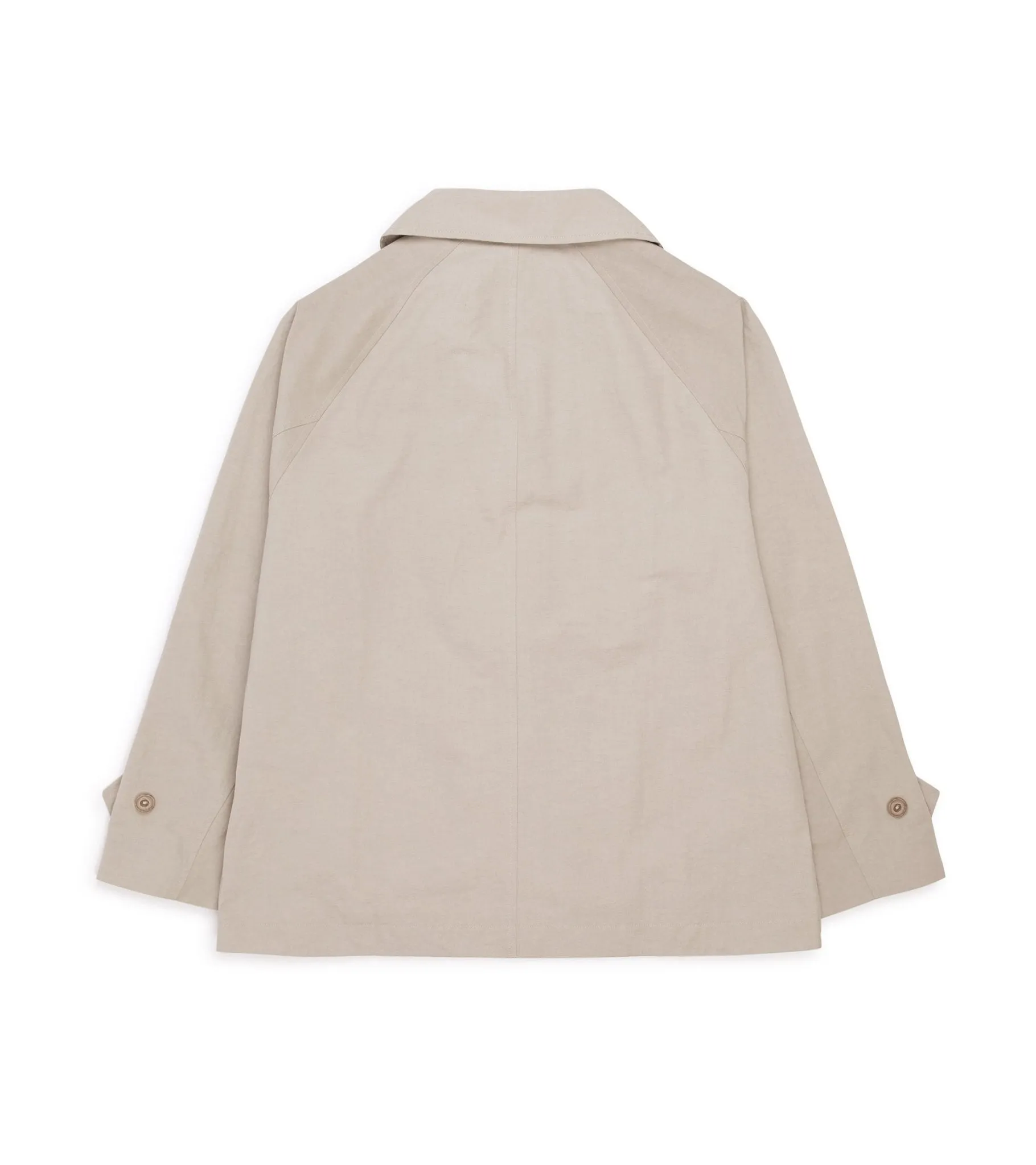 Arpenteur Cotton Nylon Linen Utile Coat: Sand