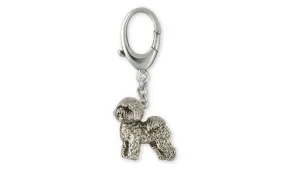 Bichon Frise Zipper Pull Jewelry Sterling Silver Handmade Dog Zipper Pull BF14-ZP