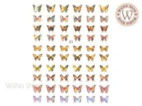 Butterfly Holographic Adhesive Nail Art Sticker - 1 pc (WB03)