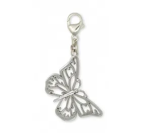 Butterfly Zipper Pull Jewelry Sterling Silver Handmade Butterfly Zipper Pull BY2-ZP