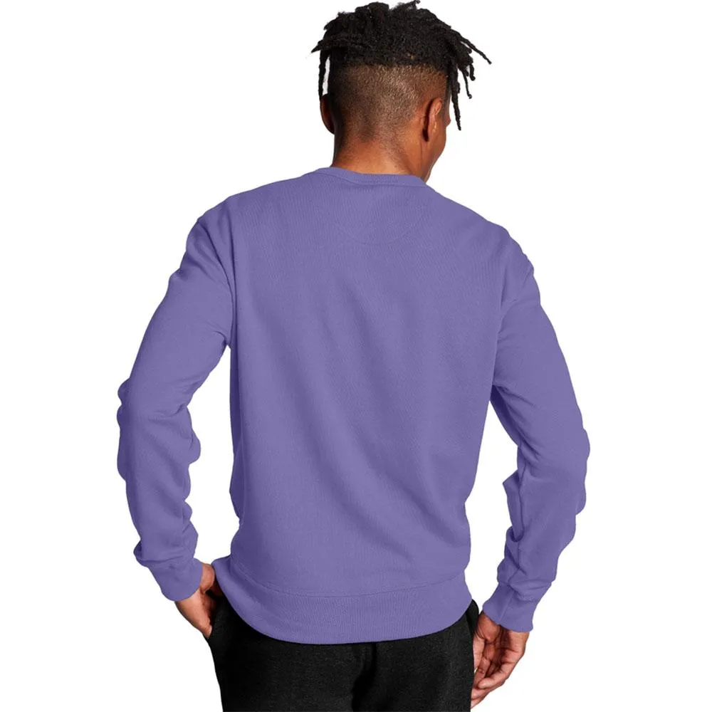 Champion Powerblend Crew Script Logo Purple