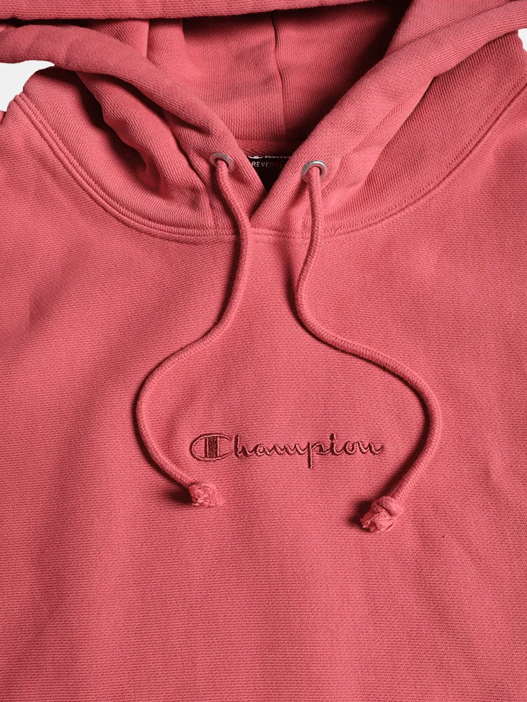 Champion Reverse Weave Ombre Hood - Siesta Pink