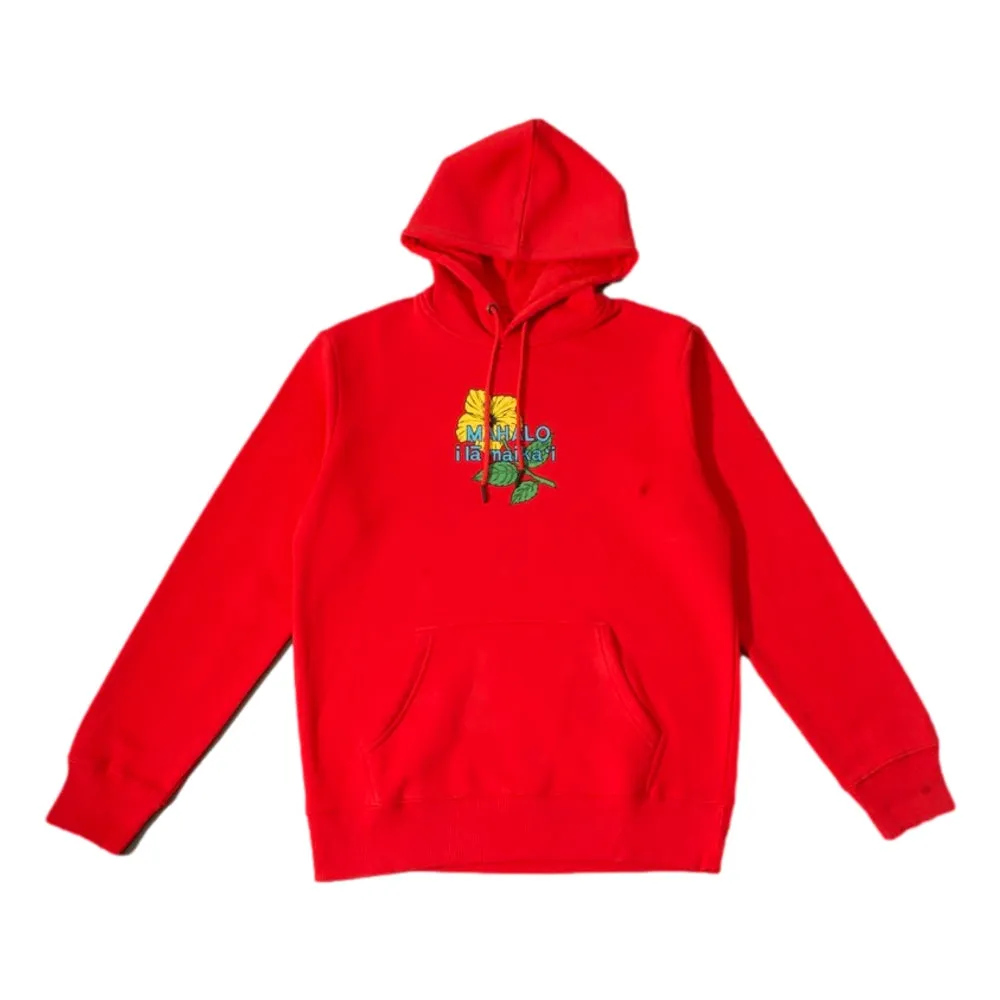 CHINA TOWN MARKET MAHALO HOODIE-RED