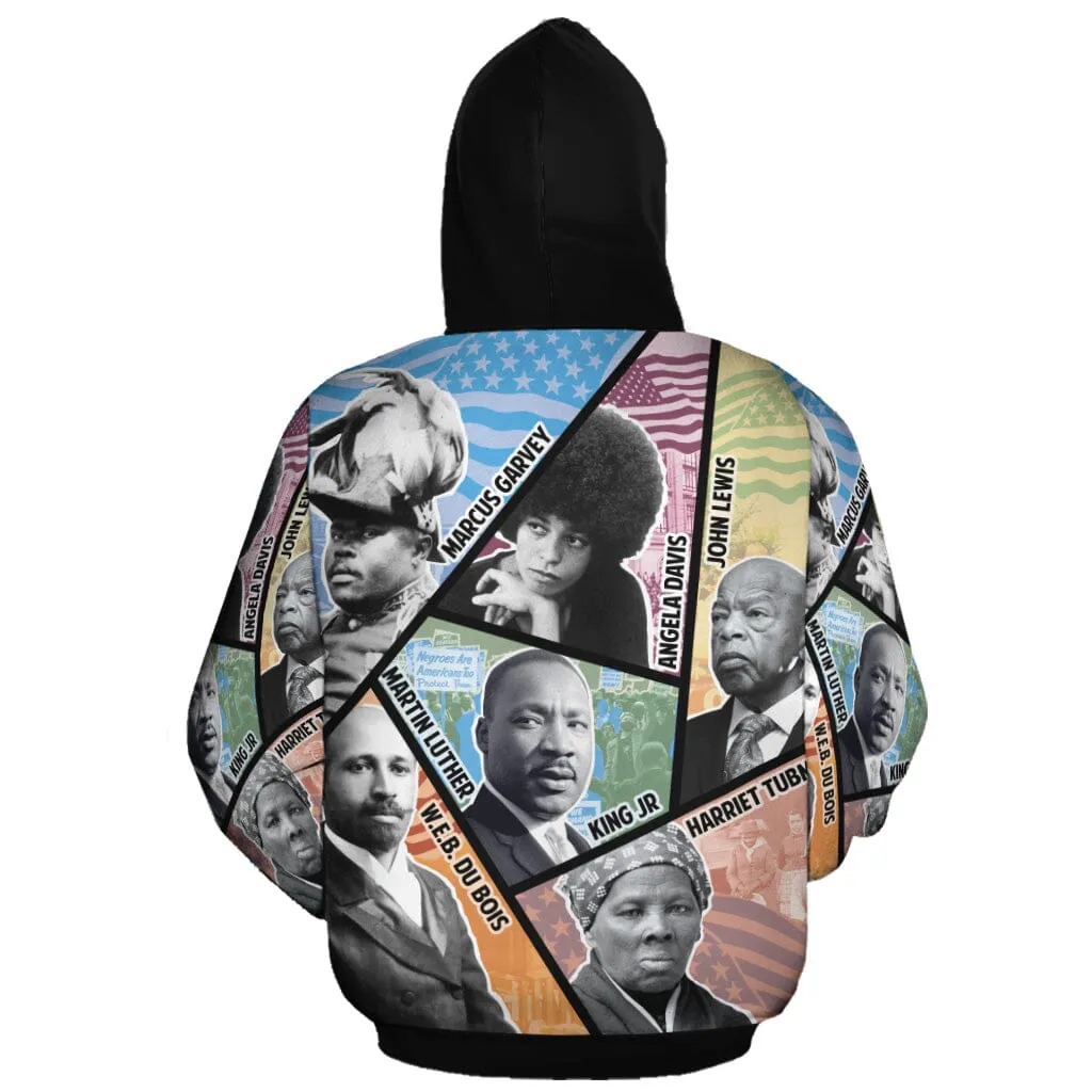 Civil Rights Icons All-over Hoodie