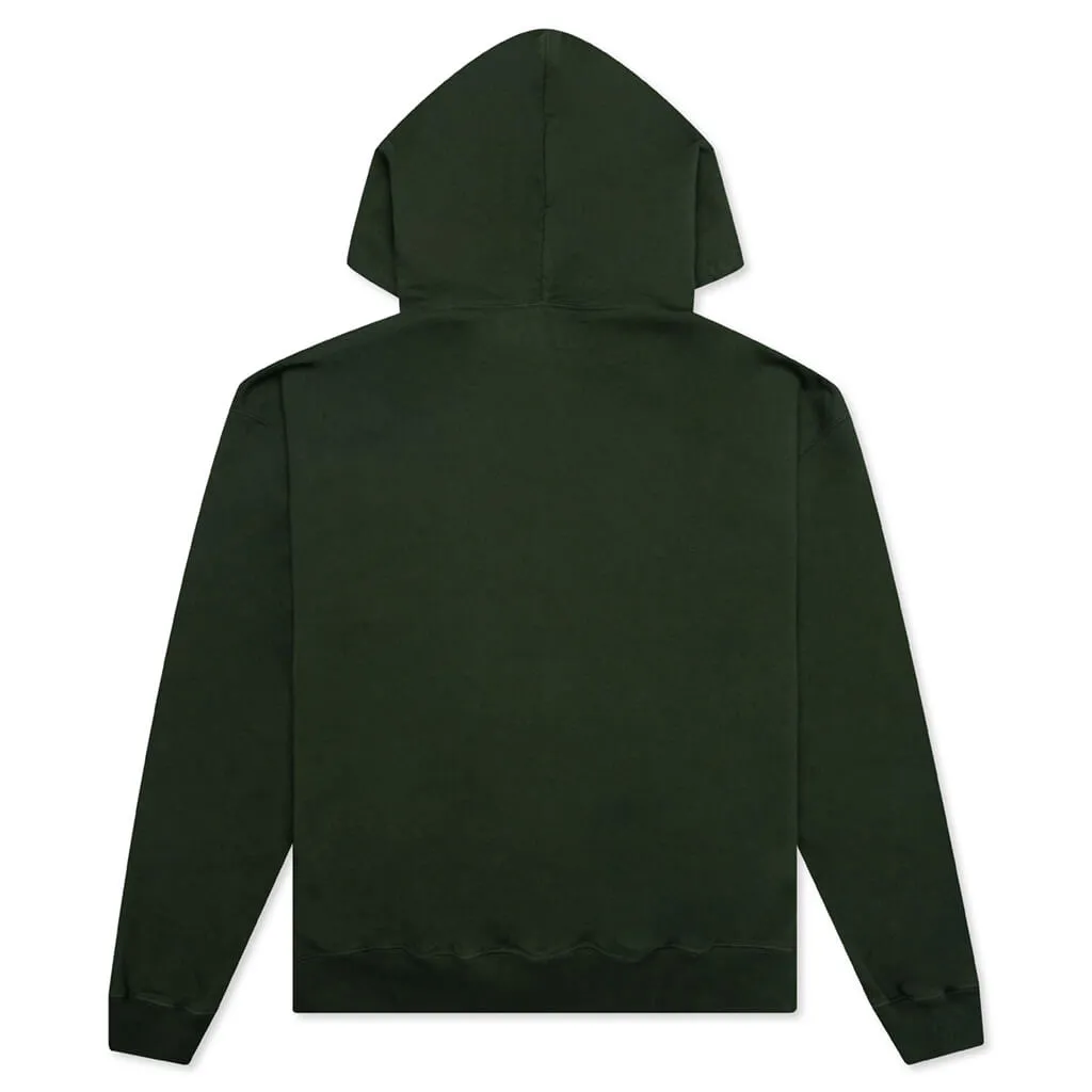 College Sweatparka L/S Hoodie - Green