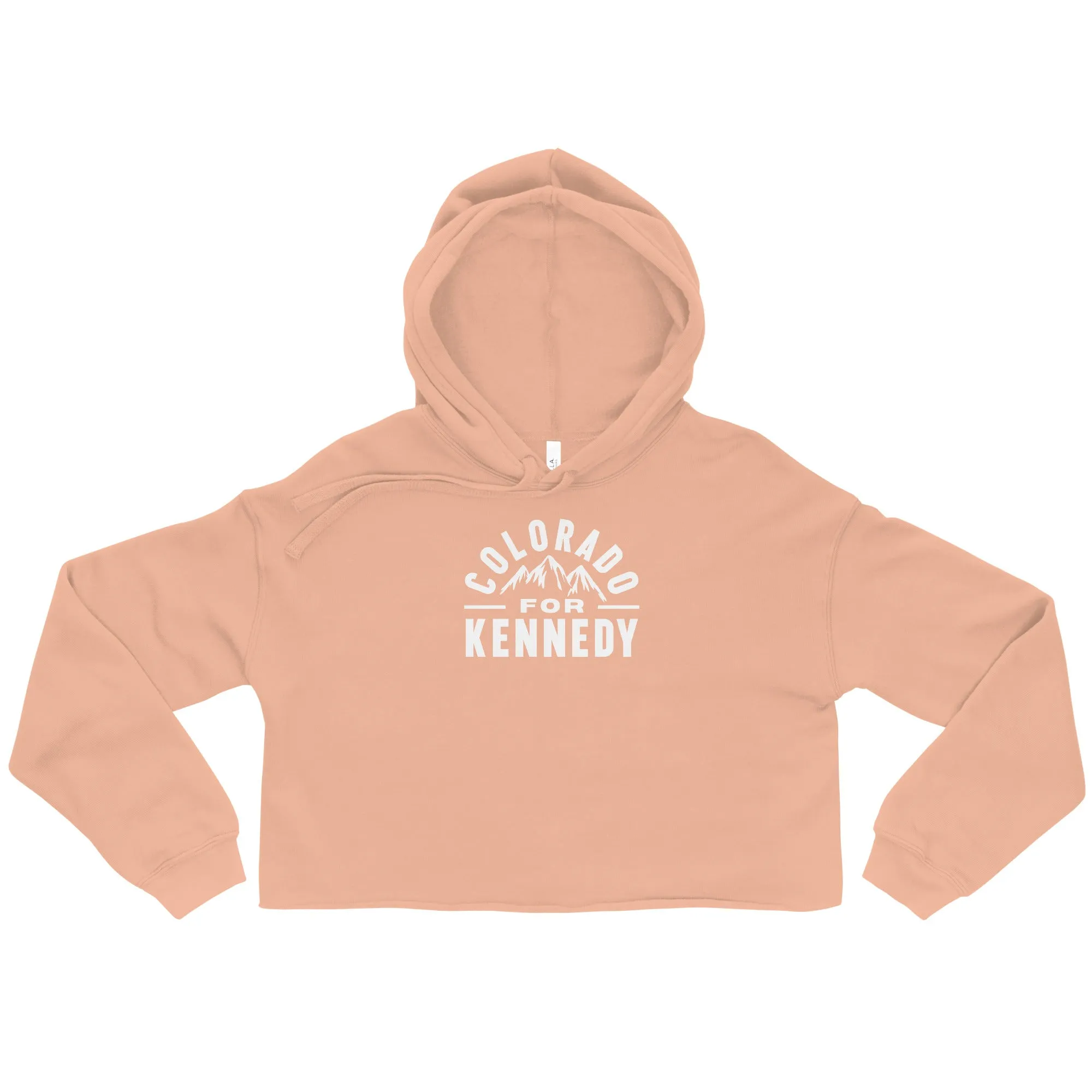 Colorado for Kennedy Crop Hoodie