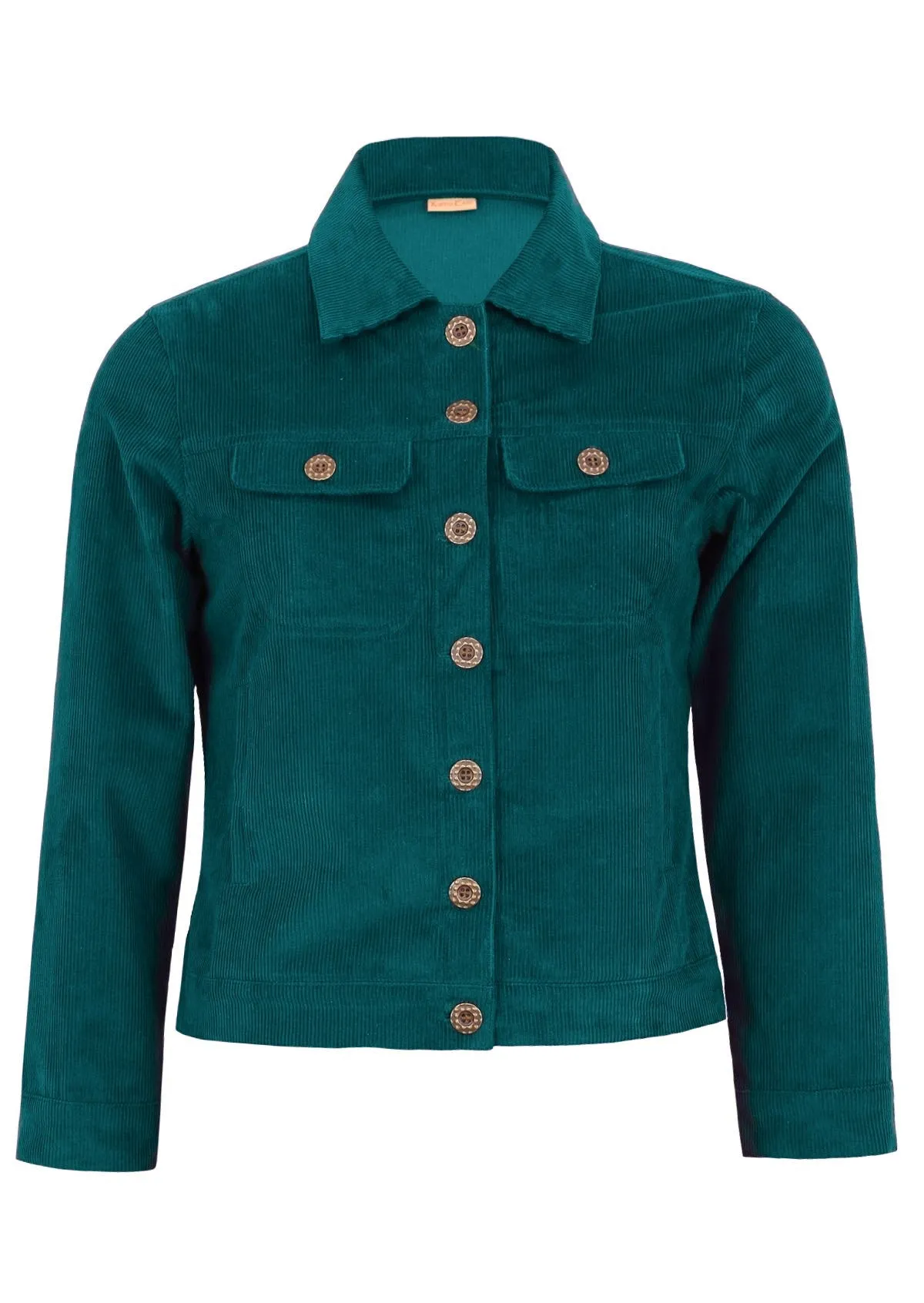 Corduroy Jacket Deep Teal