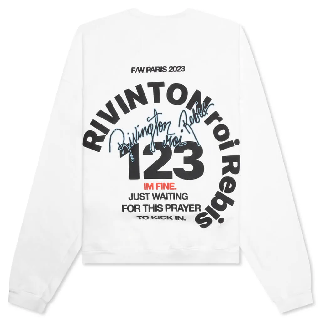 CVA Paris Crewneck - White