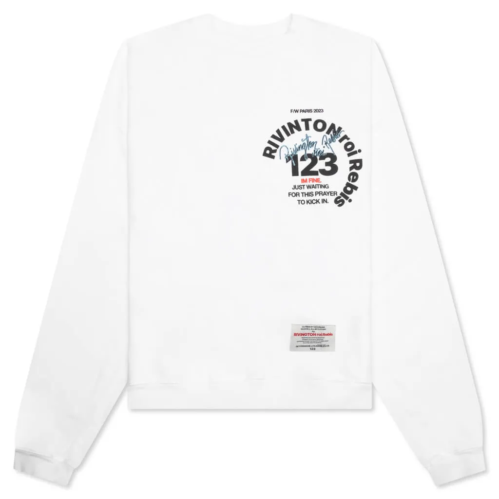 CVA Paris Crewneck - White