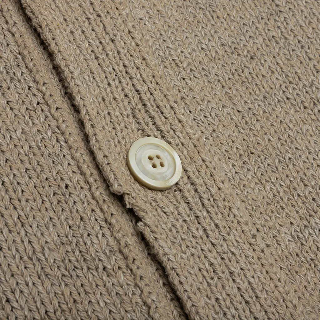 Distressed Cardigan - Rope