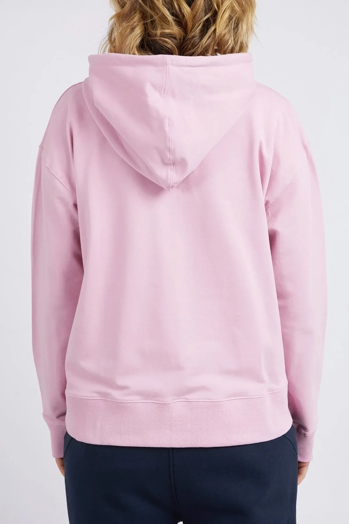 Elm Applique Hoody - Peony Pink