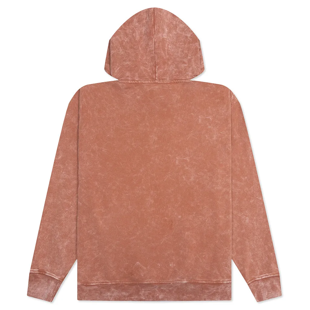 Essential Washed Fleece Hoodie - Mineral Clay