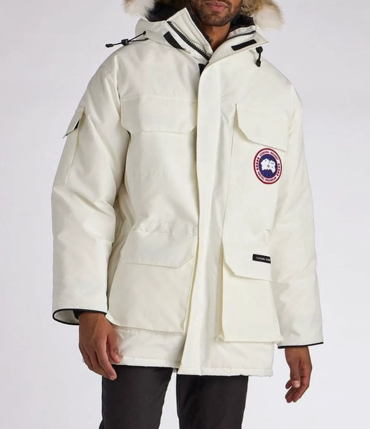 EXPEDITION PADDED PARKA - WHITE