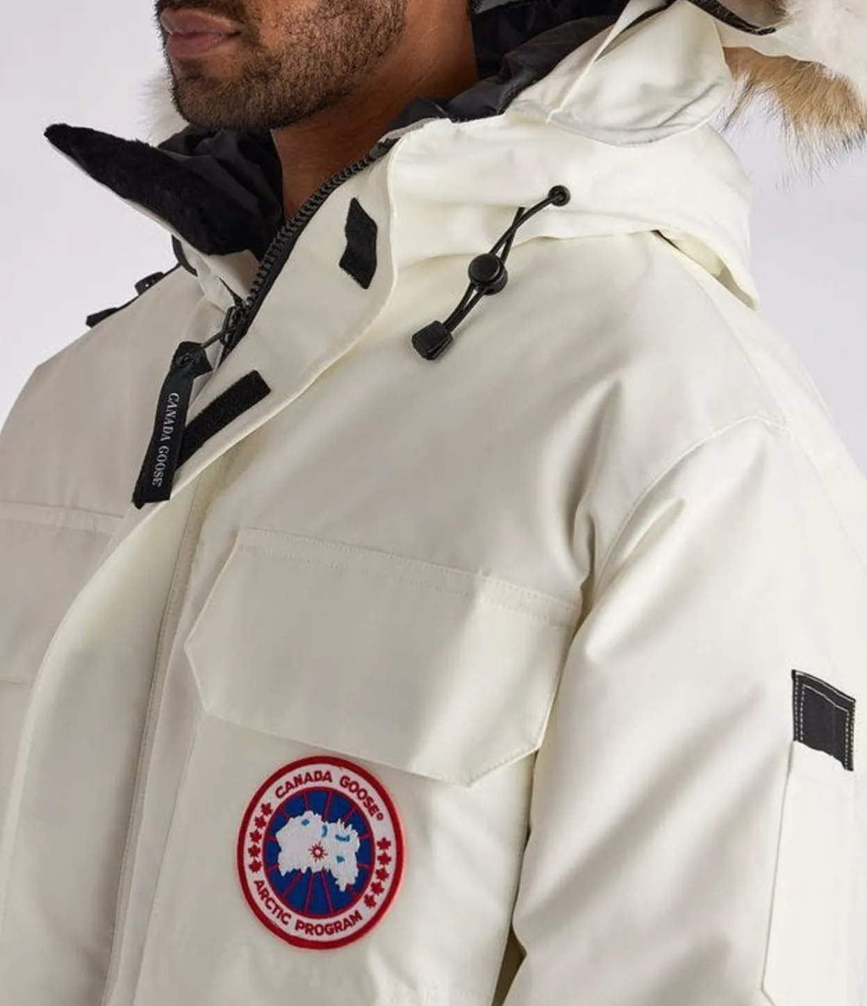 EXPEDITION PADDED PARKA - WHITE