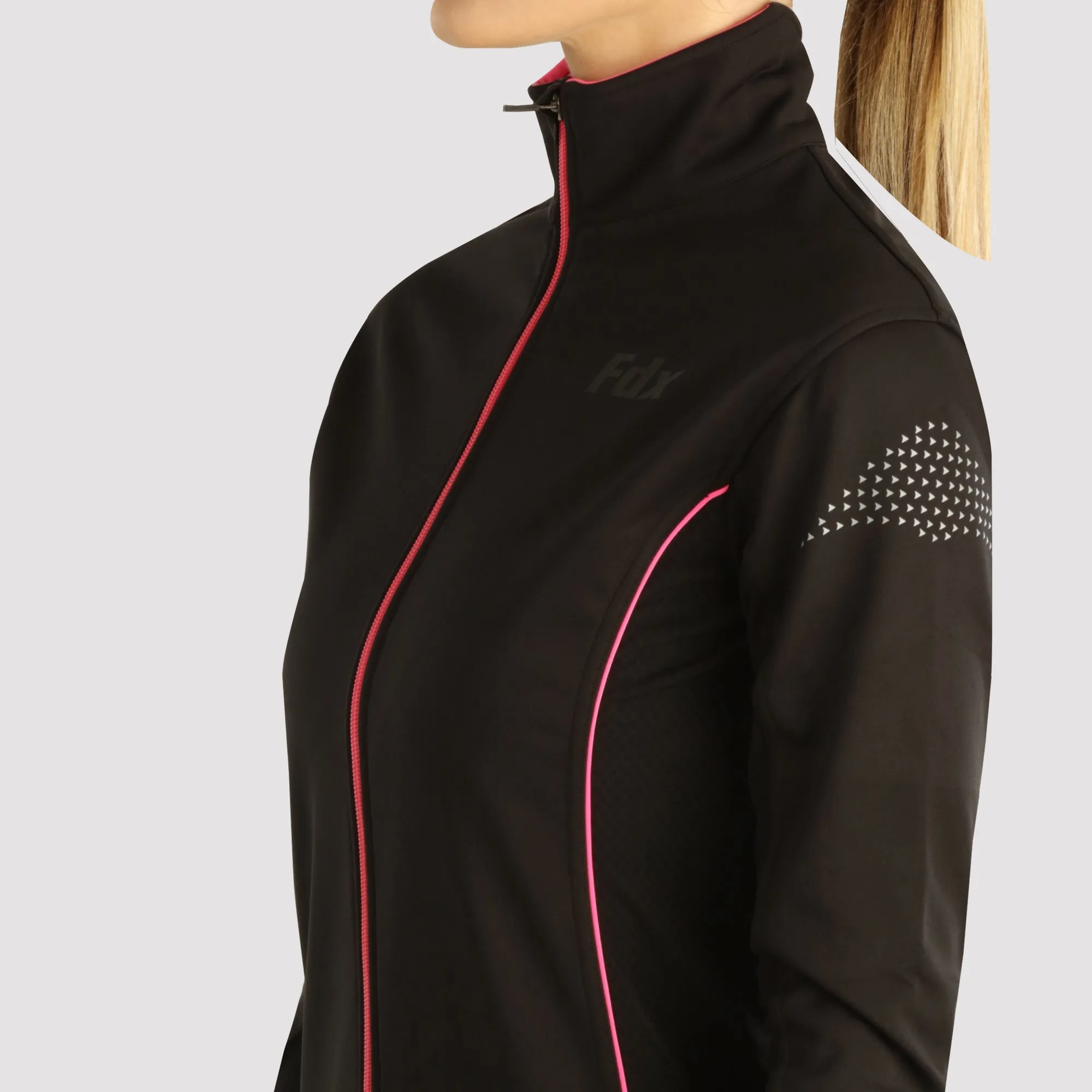 Fdx Propex Pink Women's & Girl's Soft-Shell Wind Stopper Jackets