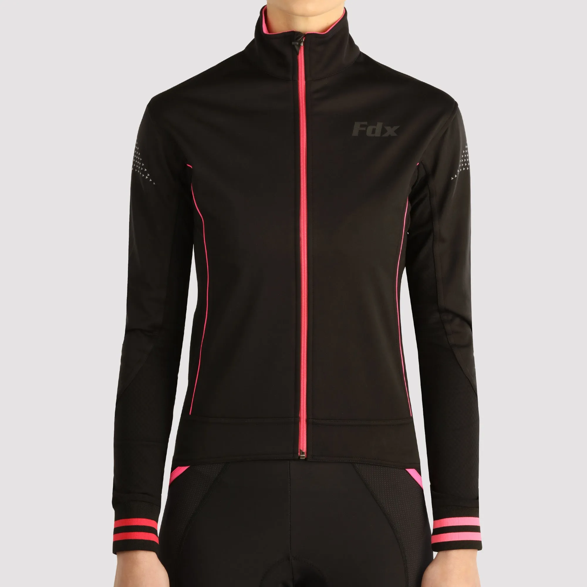 Fdx Propex Pink Women's & Girl's Soft-Shell Wind Stopper Jackets