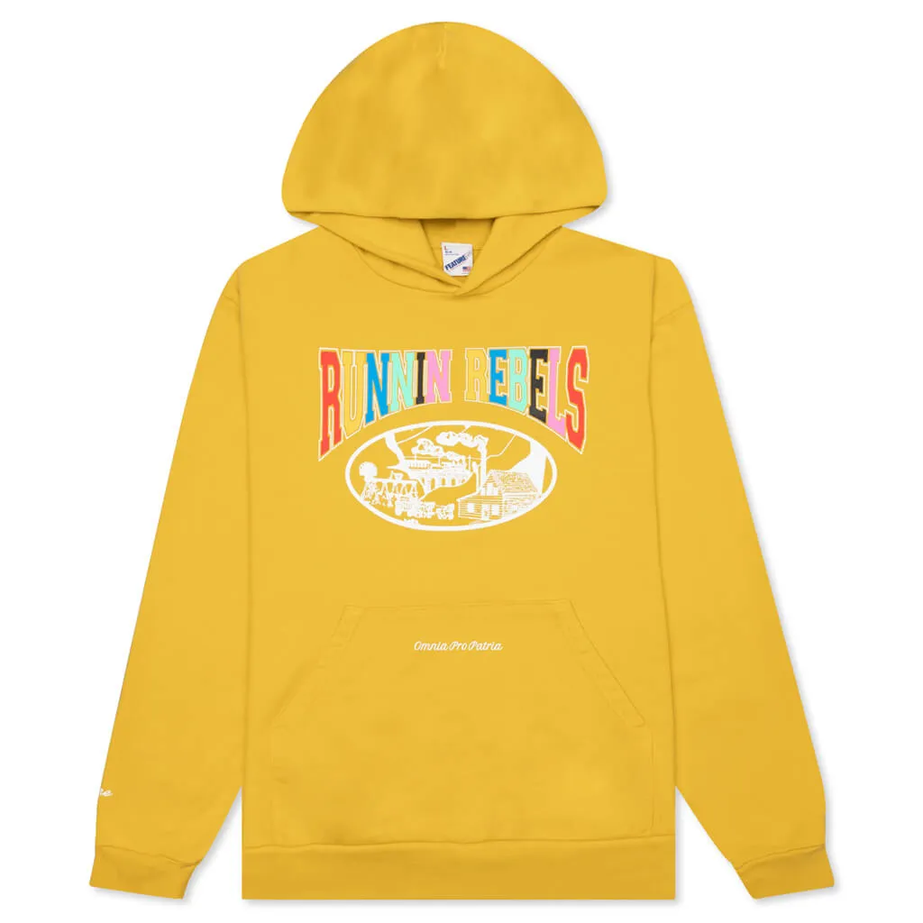 Feature x UNLV RR Crest Hoodie - Golden Rod