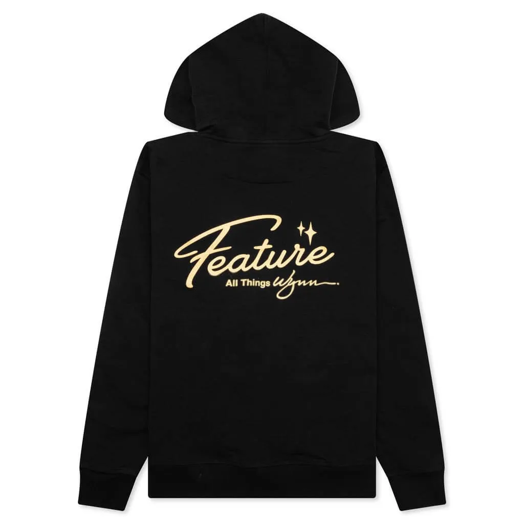 Feature x Wynn Shine Hoodie - Black