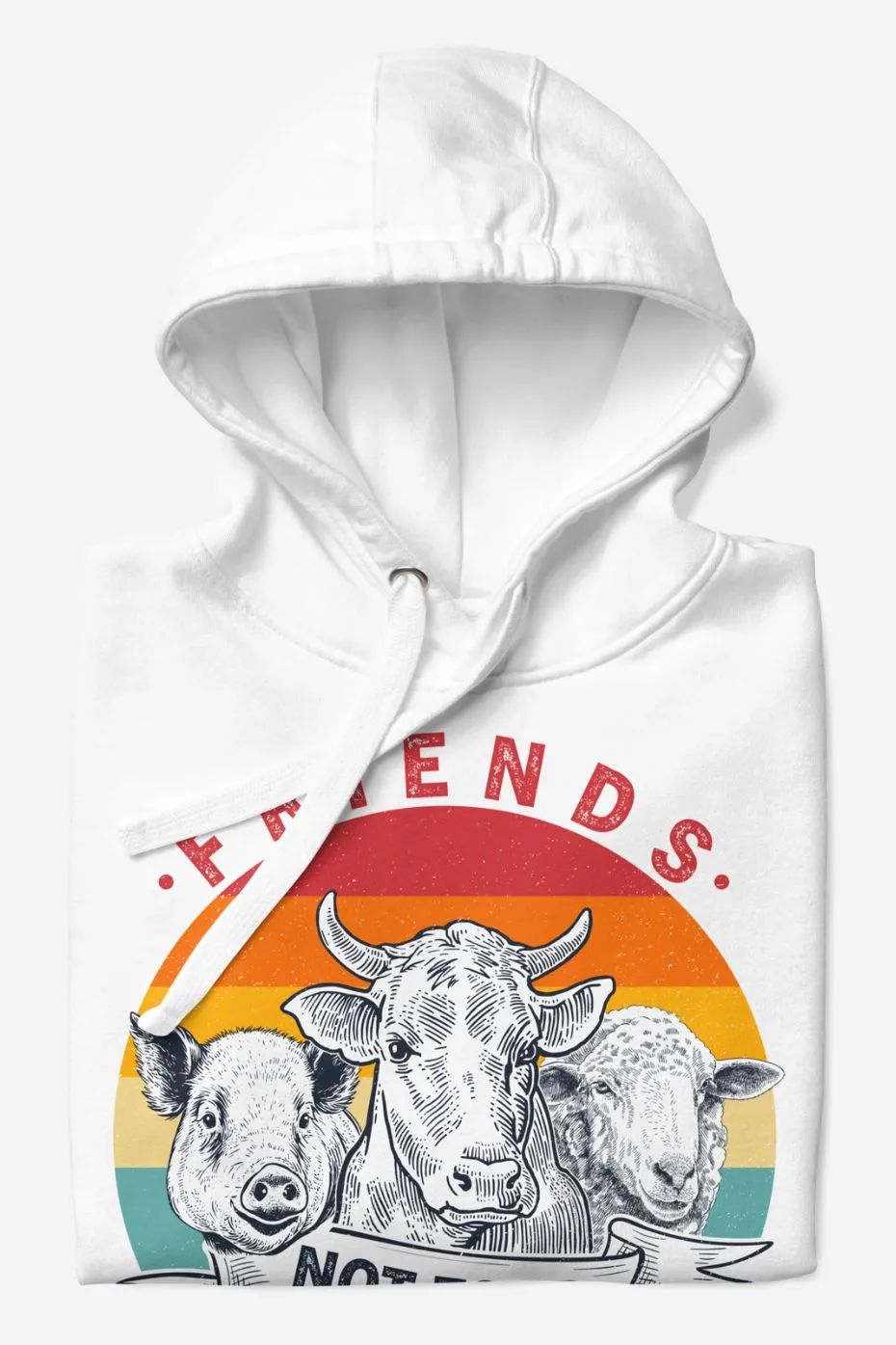 Friends Not Food - Unisex Premium Hoodie