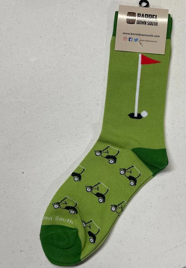 Golfing For Birdie Socks - Golf Socks