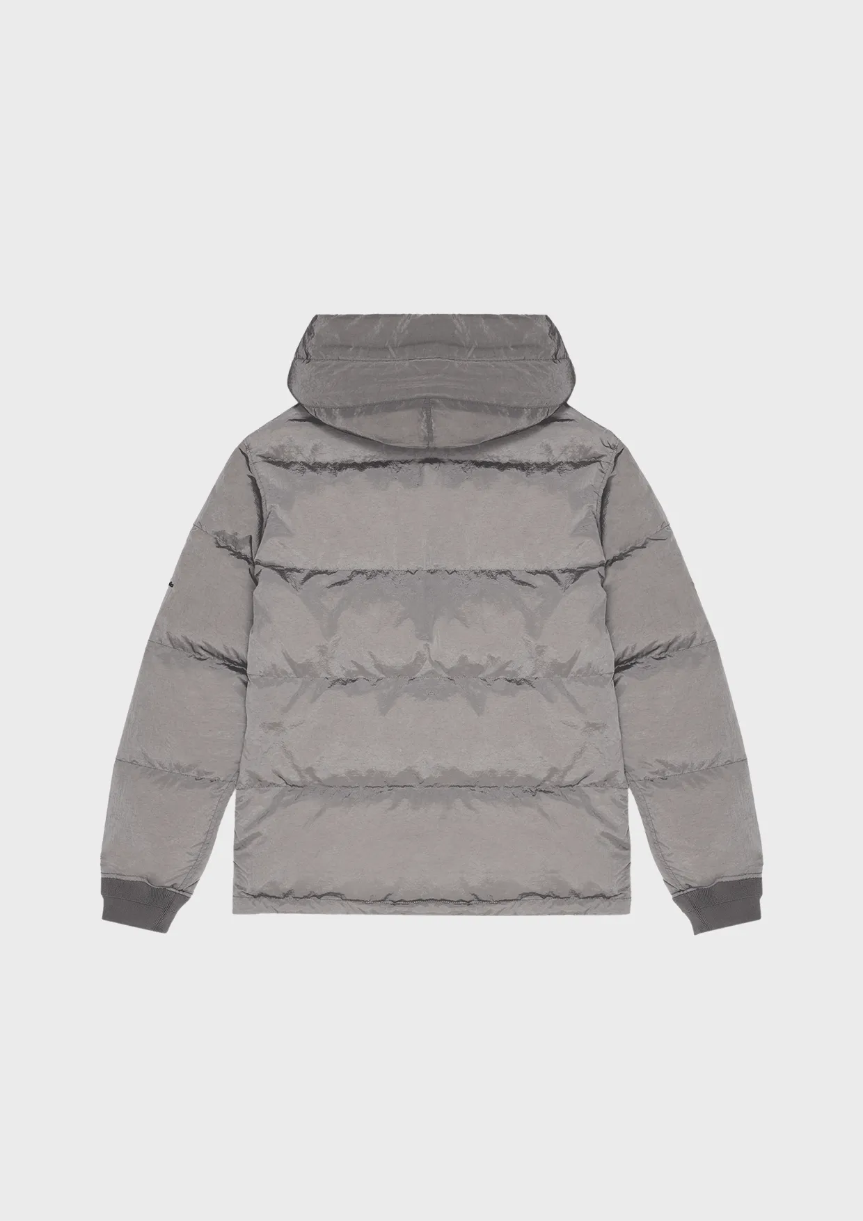 GREY "CLUB" FEATHER COAT