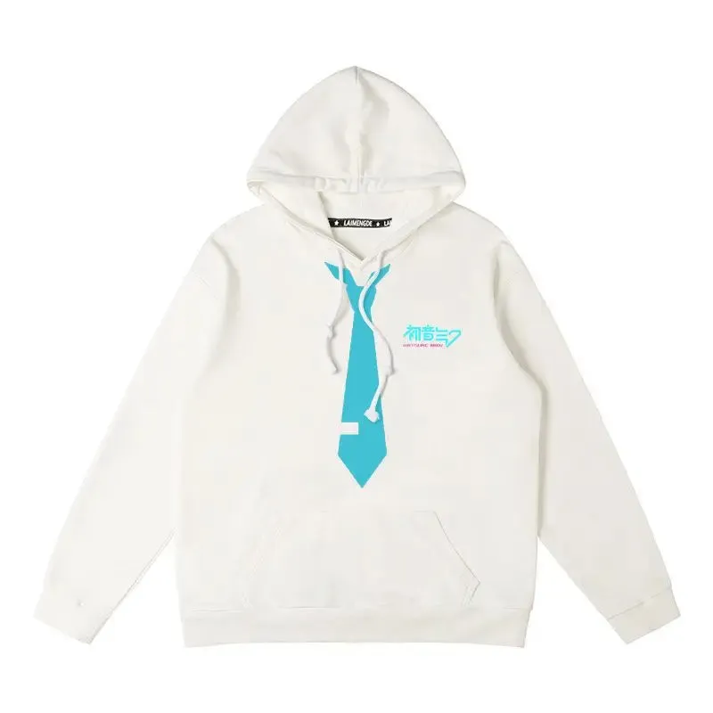 Hatsune Miku Hoodie Anime Long Sleeve Cotton Sweatshirt