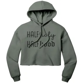 Holy Hood Womens Cropped Hoodie