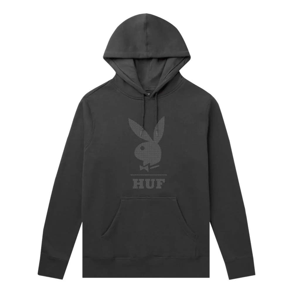 HUF PLAYBOY RHINESTONE P/O HOODIE-BLACK