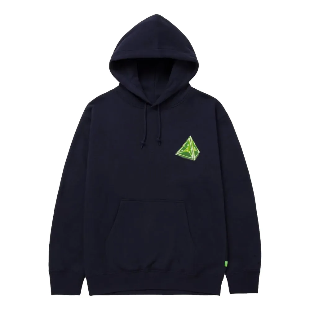 HUF TESSERACT TT P/O HOODIE-NAVY