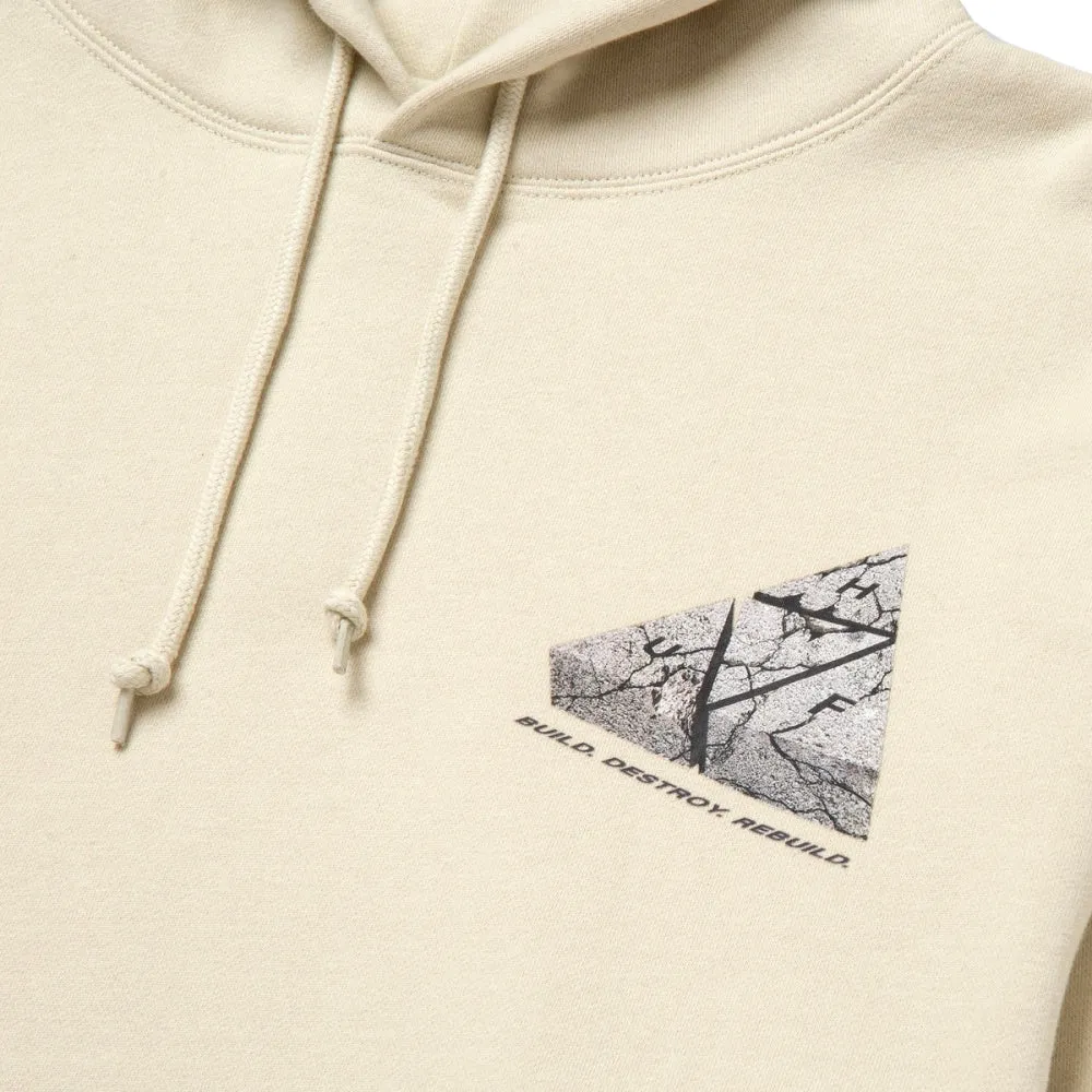 HUF WITHSTAND TT P/O HOODIE-SAND