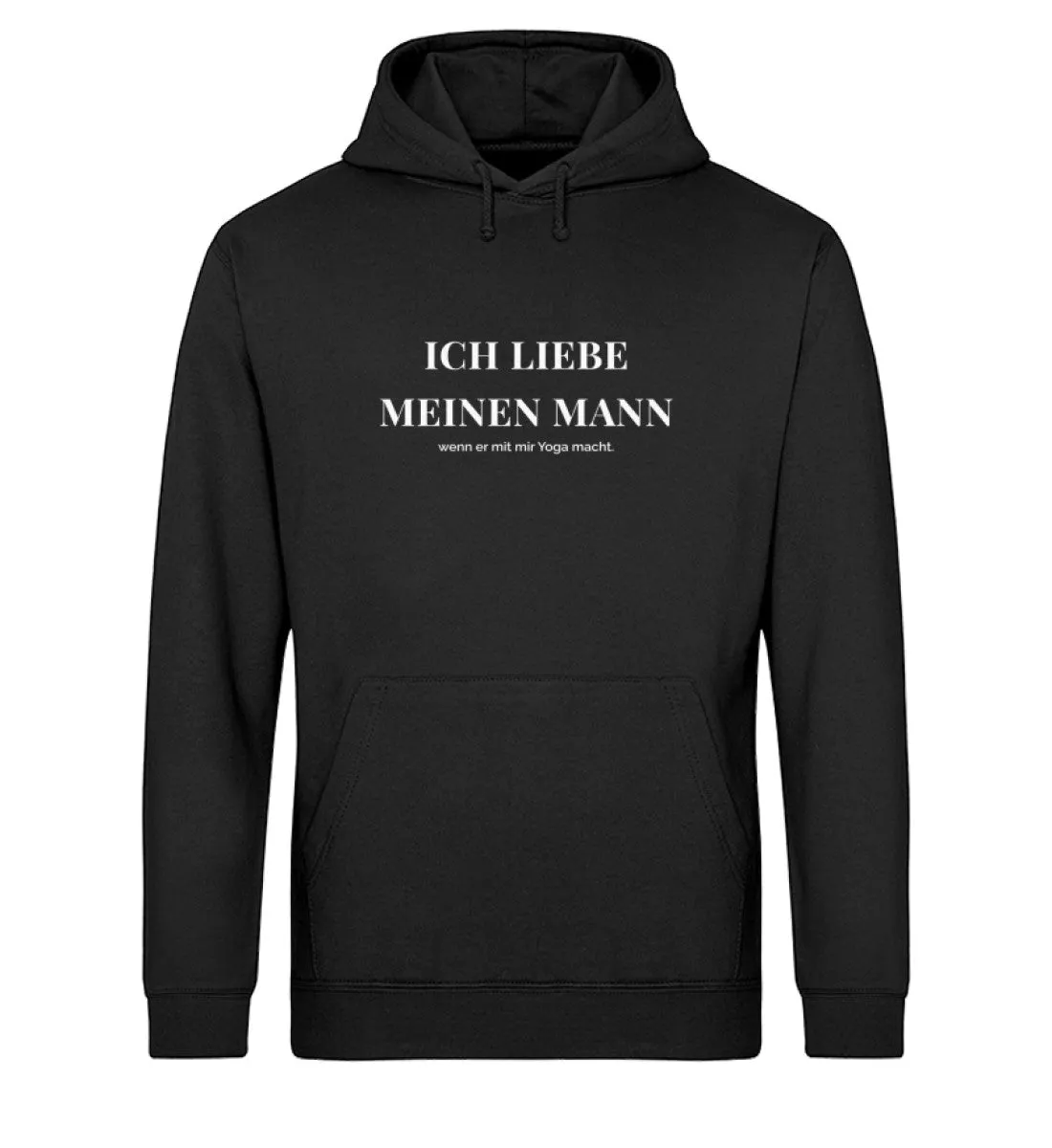 Ich liebe meinen Mann Bio Hoodie Unisex