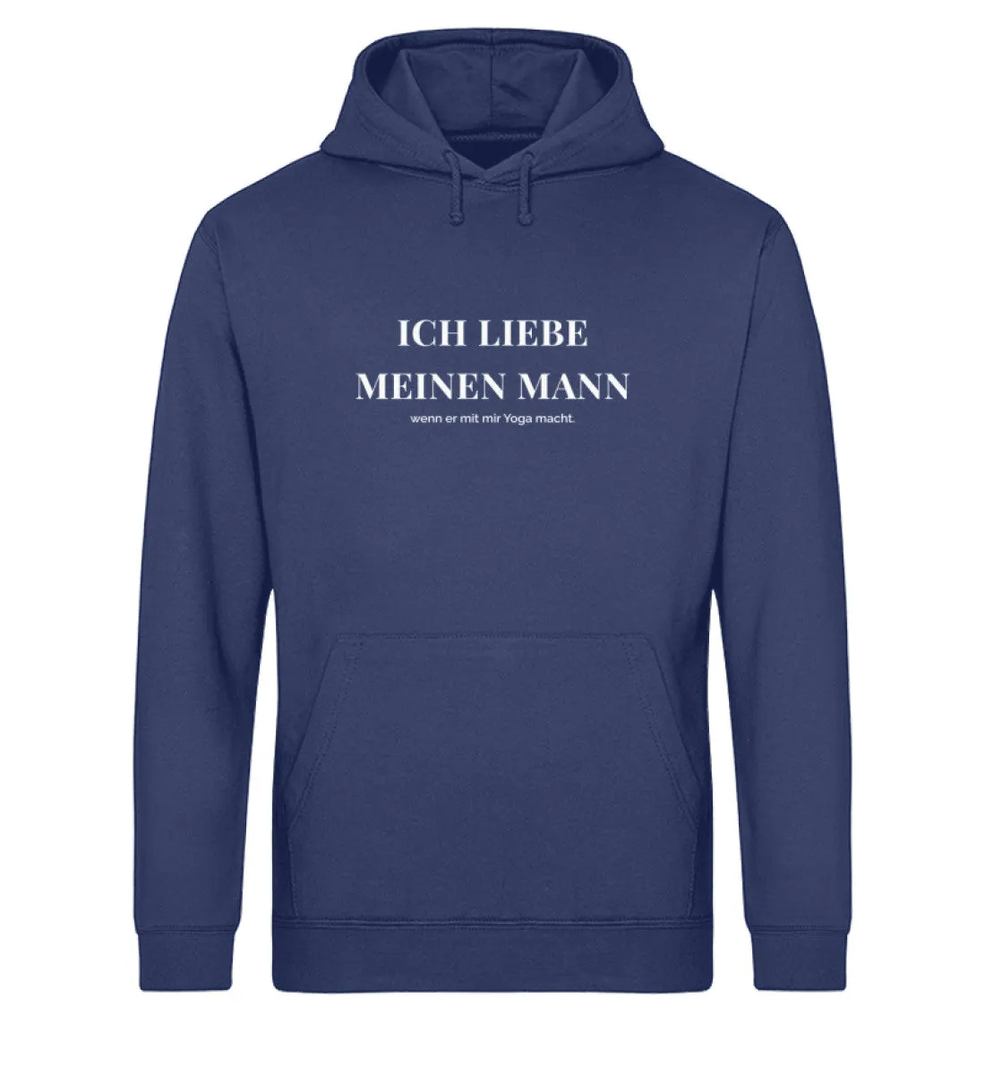 Ich liebe meinen Mann Bio Hoodie Unisex