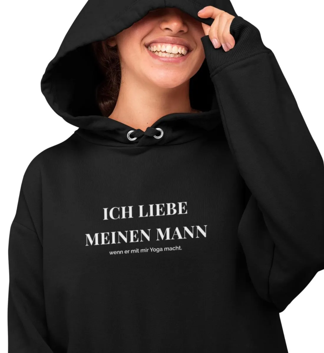 Ich liebe meinen Mann Bio Hoodie Unisex