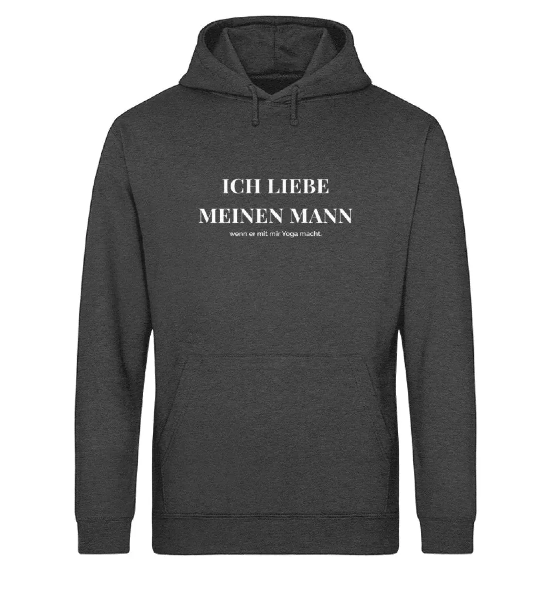 Ich liebe meinen Mann Bio Hoodie Unisex