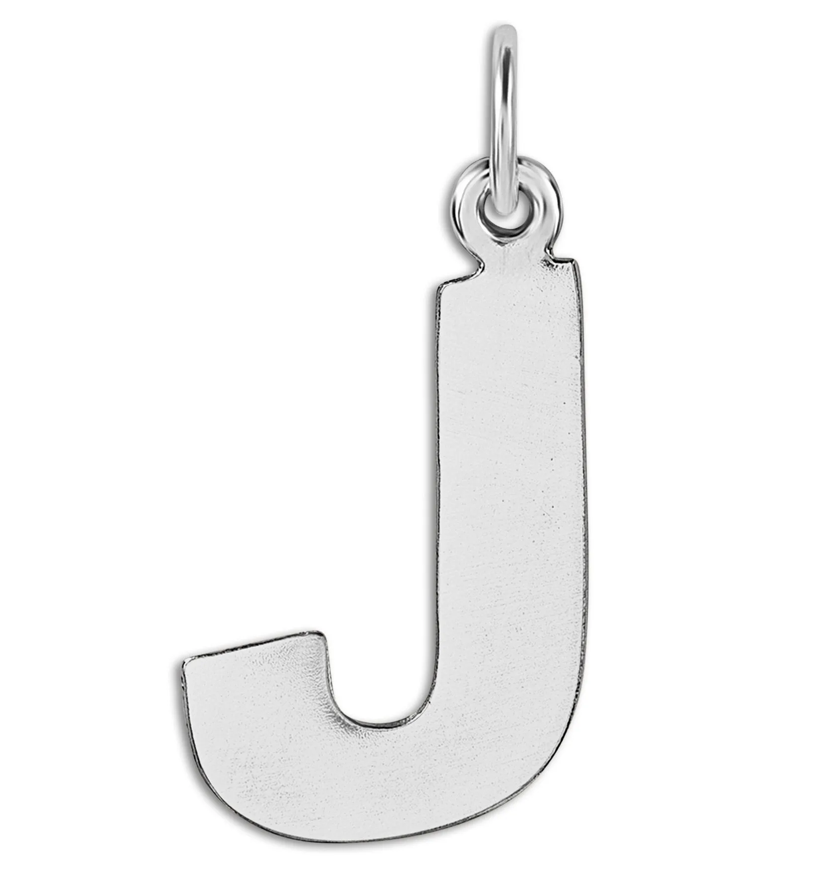 J Cutout Letter Charm