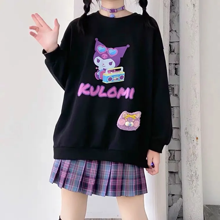 JAPANESE CUTE “KULOMI” SWEATSHIRT BY90119