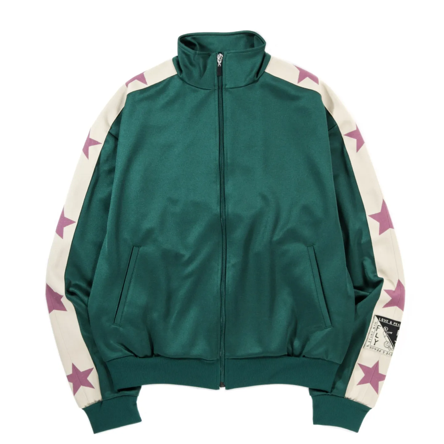 KAPITAL STUNT MAN & WOMAN TRACK JACKET GREEN