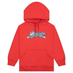 Kids Blocks Hoodie - Tomato