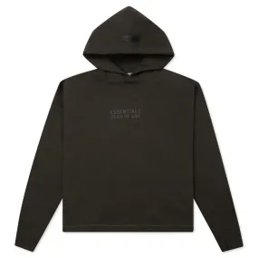 Kid's Relax Hoodie - Off Black