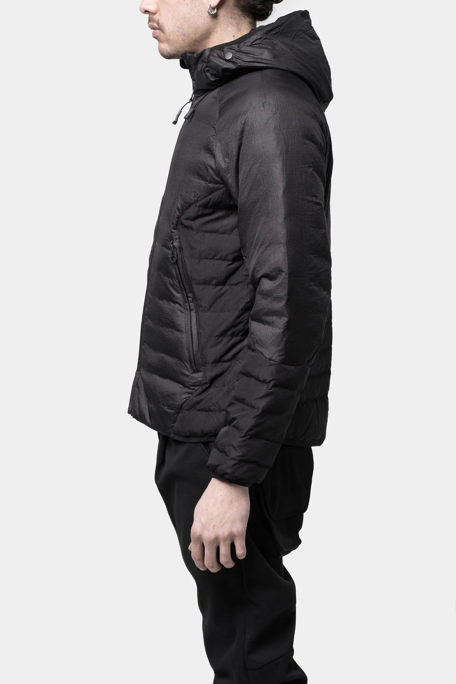 Lightweight down puffer jacket